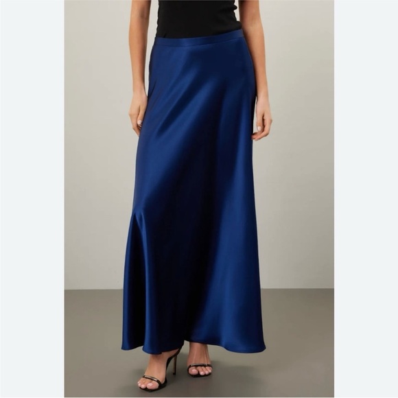 Polo Ralph Lauren Satin Maxi Skirt, Size: 12 - Picture 3 of 11